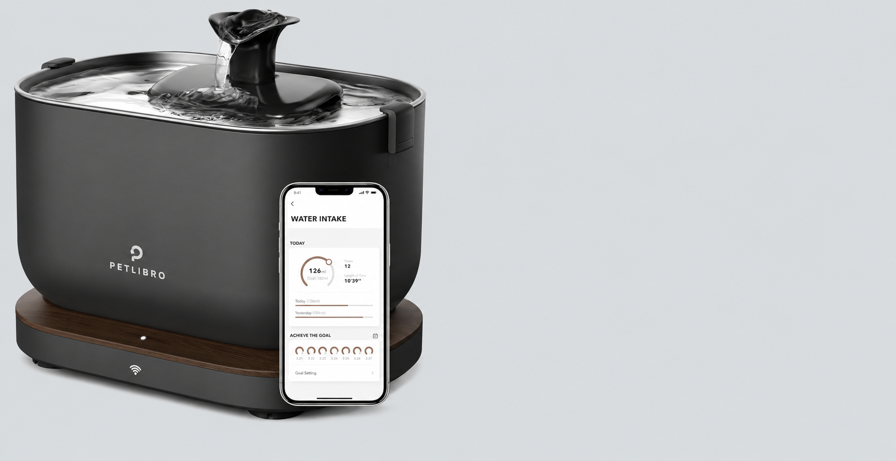 PETLIBRO Dockstream App Monitoring Automatic Pet Water Fountain