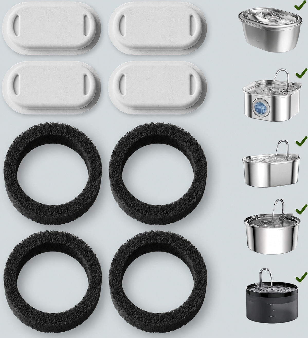 PETLIBRO Replacement Filters for PLWF003/PLWF006
